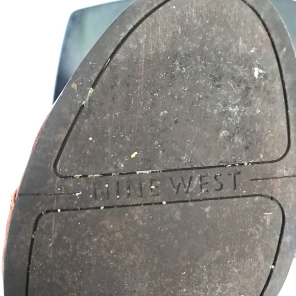 Beautiful brown leather boot heels - Picture 4 of 4